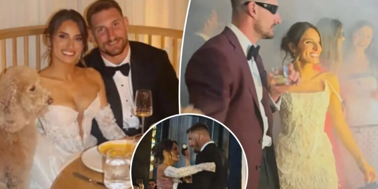 Joey Bosa, model get married as NFL star's mom gives inside look