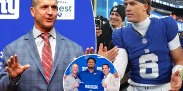 John Harbaugh didn't let Jaxson Dart down with first NFL draft with Giants