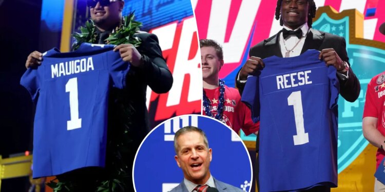 John Harbaugh’s Giants draft was a throwback in all the right ways