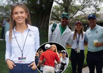 Kai Trump hangs with Bryson DeChambeau at Masters as mom’s boyfriend Tiger Woods enters rehab