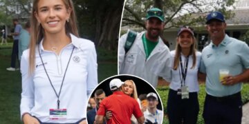 Kai Trump hangs with Bryson DeChambeau at Masters as mom’s boyfriend Tiger Woods enters rehab