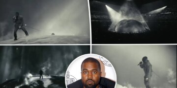Kanye West takes SoFi Stadium stage for controversial LA concert