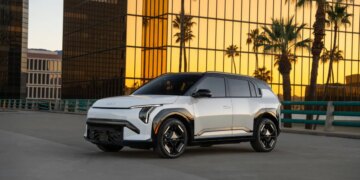 Kia’s compact EV3 is coming to the US this year, with 320 miles of range