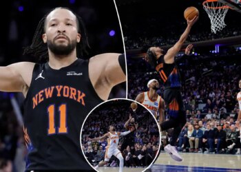 Knicks finally get vintage Jalen Brunson performance: 'Twinkle toes'