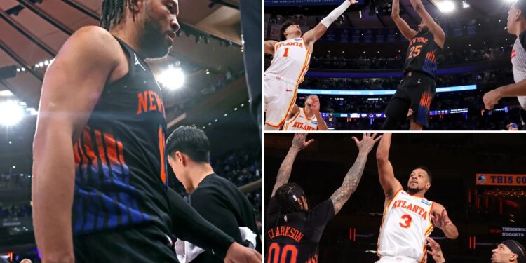 Knicks' fourth-quarter superpower disappeared at worst time vs. Hawks