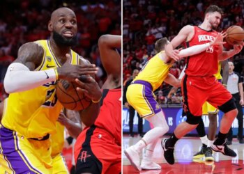 Lakers beat Rockets 112-108 in Game 3 in Houston