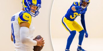 Los Angeles Rams unveil new uniforms for 2026 season