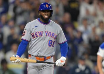The Mets have placed center fielder Luis Robert Jr. on the 10-day injured list.
