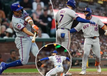 Mark Vientos sparks two contagious scoring rallies as Mets shutout Giants