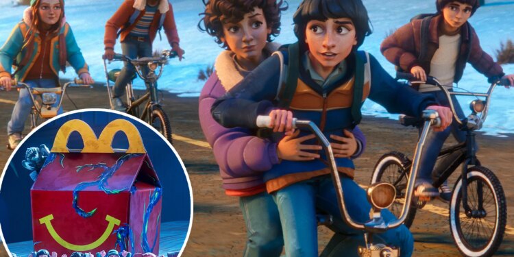 McDonalds Happy Meals launches new 'Stranger Things' collab