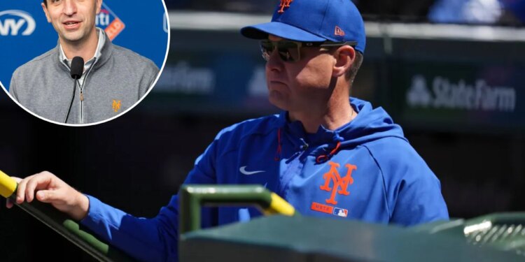 Mets' Carlos Mendoza may be the face to blame but he's safe -- for now