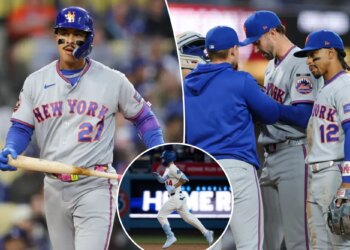 Mets shut out again as downward spiral hits six games with loss to Dodgers
