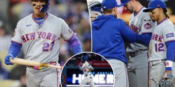 Mets shut out again as downward spiral hits six games with loss to Dodgers