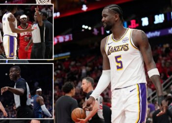 NBA ref in middle of another playoff mess after Lakers' DeAndre Ayton ejected