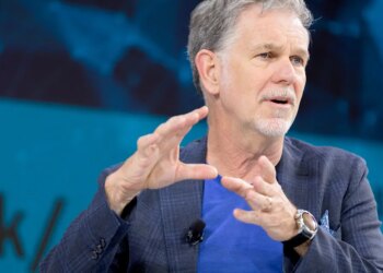 Netflix co-founder Reed Hastings is officially leaving the company