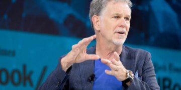 Netflix co-founder Reed Hastings is officially leaving the company