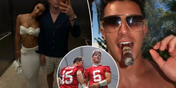 Patriots QB Tommy DeVito launches new romance in vacation photos