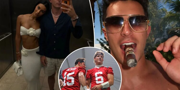 Patriots QB Tommy DeVito launches new romance in vacation photos