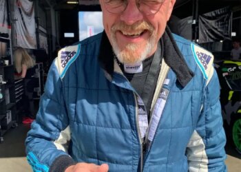 Juha Miettinen at the Nürburgring in 2022.