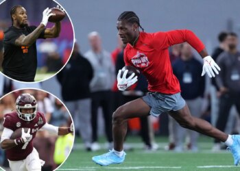 Ranking the top 10 wide receivers in the 2026 NFL Draft