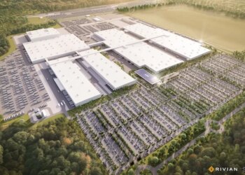 Rivian downsizes its goals for its EV factory in Georgia