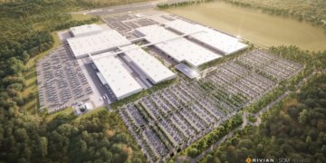 Rivian downsizes its goals for its EV factory in Georgia