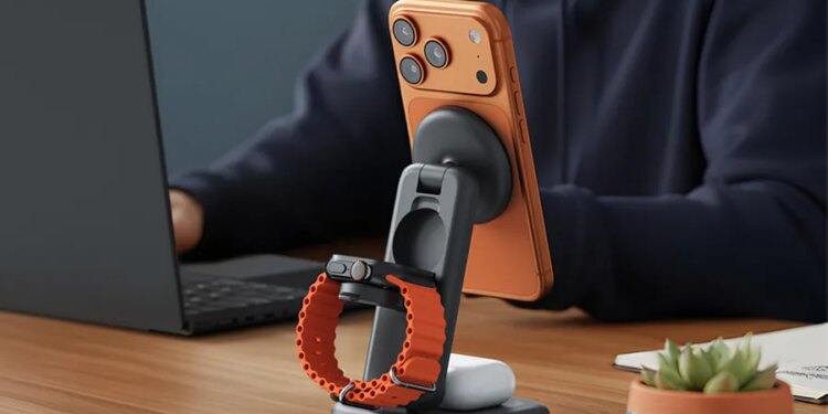 Satechi’s 3-in-1 travel stand now wirelessly charges your phone at 25W