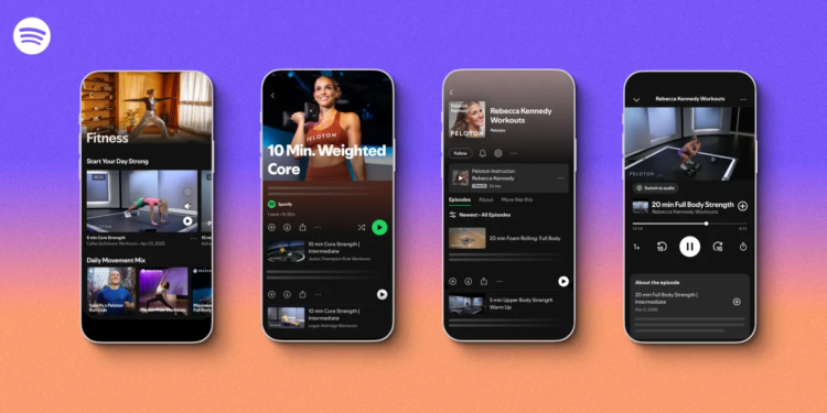 Spotify is partnering with Peloton for guided workouts