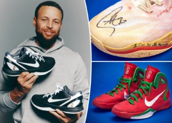 Steph Curry's sneaker collection fetches $1.7 million at auction