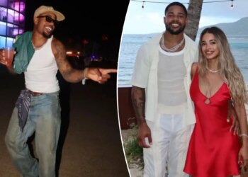 Sterling Shepard appears at Stagecoach after engagement called off