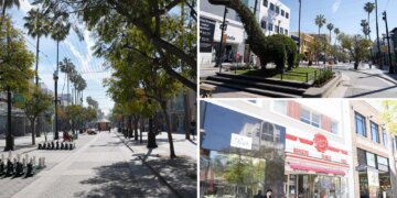 Third Street Promenade’s occupancy map tracks all store closures