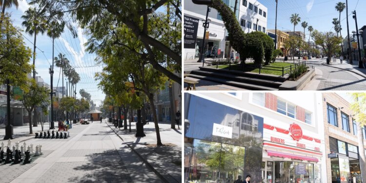 Third Street Promenade’s occupancy map tracks all store closures