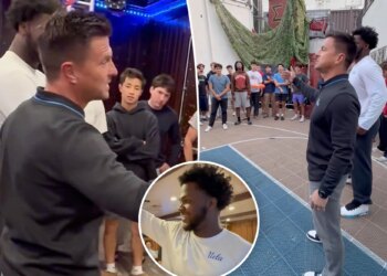 UCLA coach Bob Chesney delivers pizza to on-campus frat houses