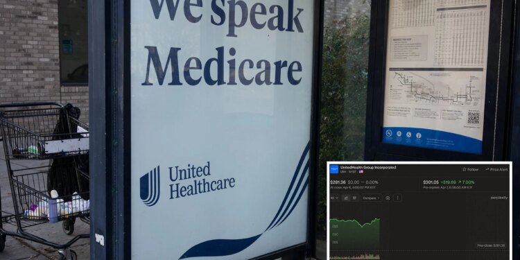 UnitedHealth stock jumps after Medicare Advantage rate boost