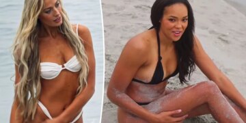 WNBA stars Sophie Cunningham, Napheesa Collier stun for SI Swimsuit in behind-the-scenes video