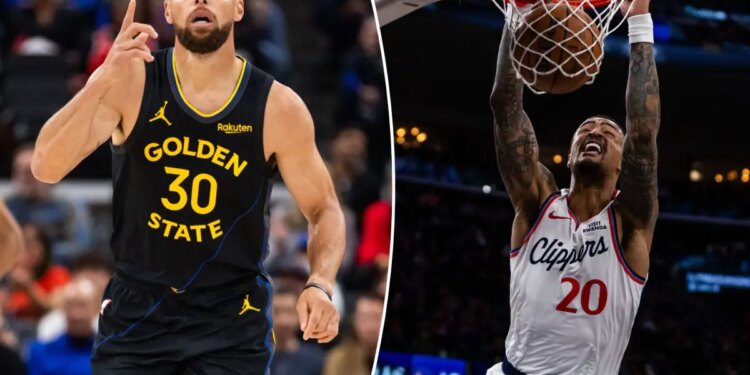 Warriors fall to Clippers in preview of NBA play-in matchup