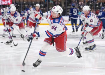 What Gabe Perreault is prioritizing after Rangers breakout
