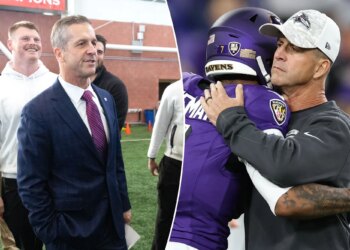 What John Harbaugh's first team meeting revealed about new Giants era