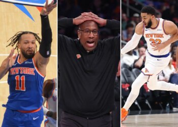 Which Knicks are facing the harshest scrutiny in NBA playoffs