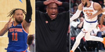 Which Knicks are facing the harshest scrutiny in NBA playoffs