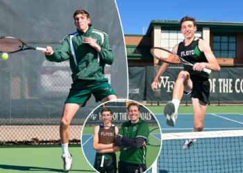 William Floyd's Vidal Macchia chasing best of both worlds in tennis and running