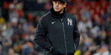 Yankees manager Aaron Boone spoke with Alex Cora after the Red Sox fired him on Saturday.