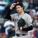 Cam Schlittler, who picked up his third win of the season, held the Red Sox to two runs over eight strong innings in the Yankees' 4-2 win over the Red Sox on April 23, 2026 at Fenway Park.