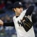 Cam Schlittler allowed three runs in five innings and received a no decision in the Yankees' 5-3 comeback win over the A's on April 7, 2026 at the Stadium.