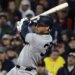 Cody Bellinger rips the go-ahead two-run single in the seventh inning of the Yankees' 4-2 win over the Red Sox on April 23, 2026 at Fenway Park.