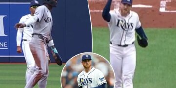 Yankees' Jazz Chisholm and Rays starter Drew Rasmussen spat has surprise ending