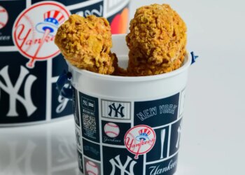 The Yankees unveiled a new dessert that looks like chicken.