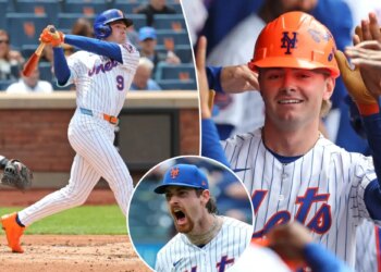 A.J. Ewing hits first career homer as Mets sweep Tigers