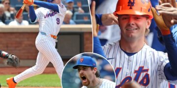 A.J. Ewing hits first career homer as Mets sweep Tigers