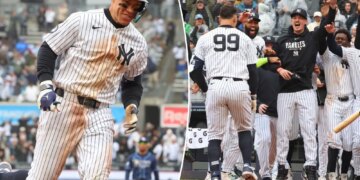 Aaron Judge hits walk-off homer to give Yankees win over Rays